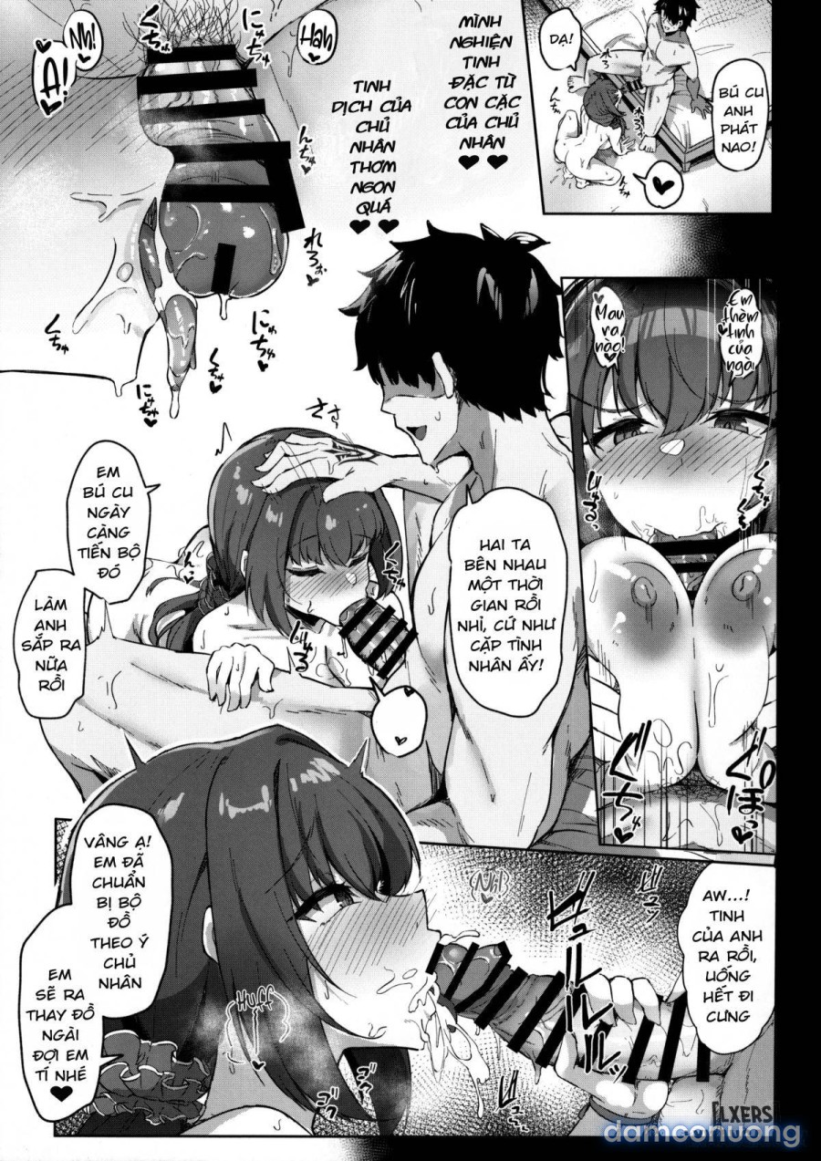 Kỳ nghỉ hè của Chaldea. Kết hôn và chuyển giao Mana với cô dâu Skad 