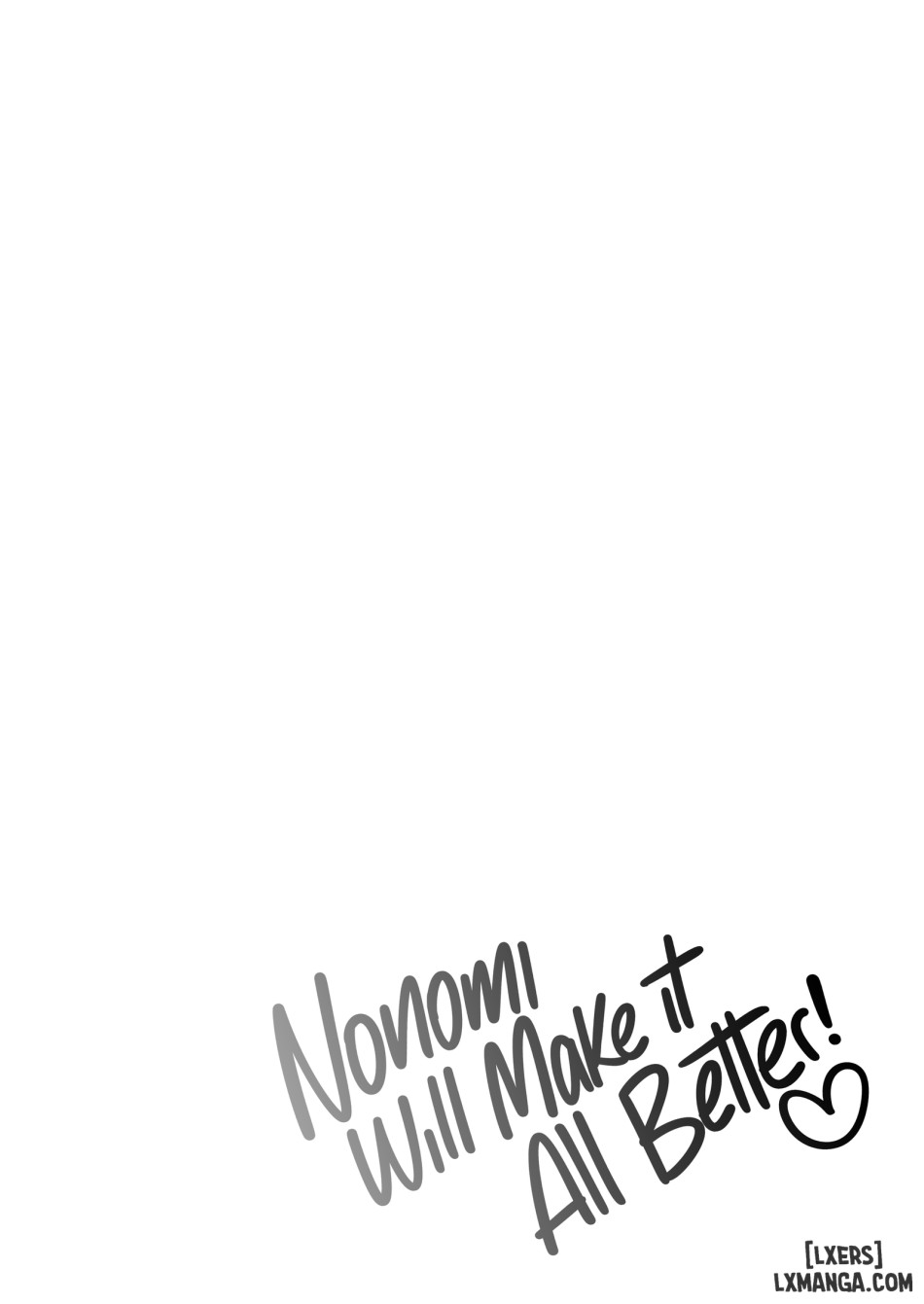 Nonomi Will Make It All Better 