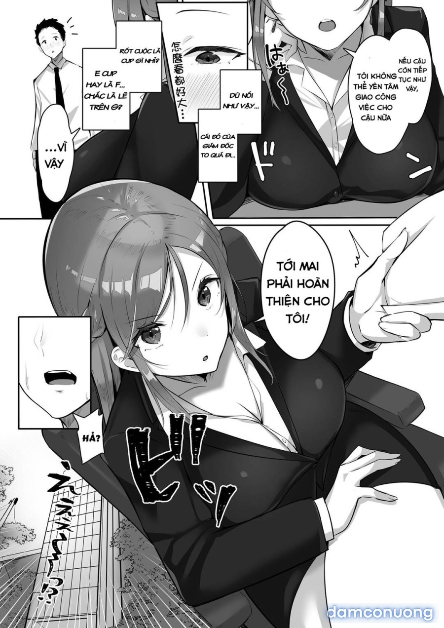 Kanojo ni wa Ienai… Kyonyuu Joushi to Hamemakuri SEX Zangyou 