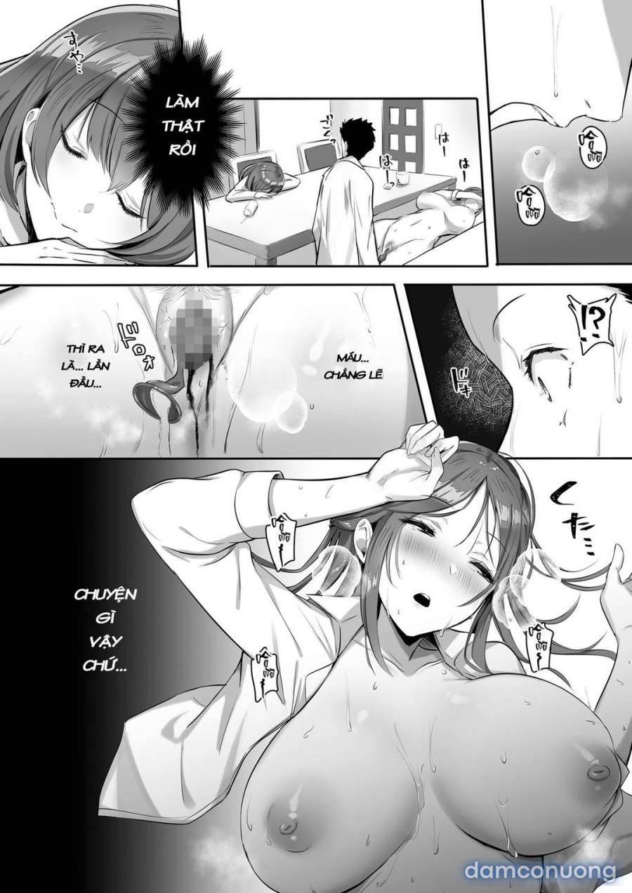 Kanojo ni wa Ienai… Kyonyuu Joushi to Hamemakuri SEX Zangyou 