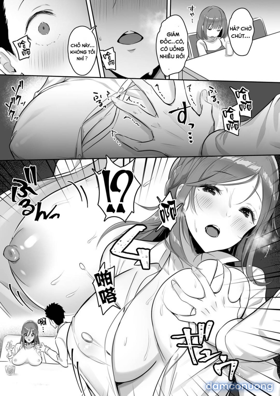 Kanojo ni wa Ienai… Kyonyuu Joushi to Hamemakuri SEX Zangyou 