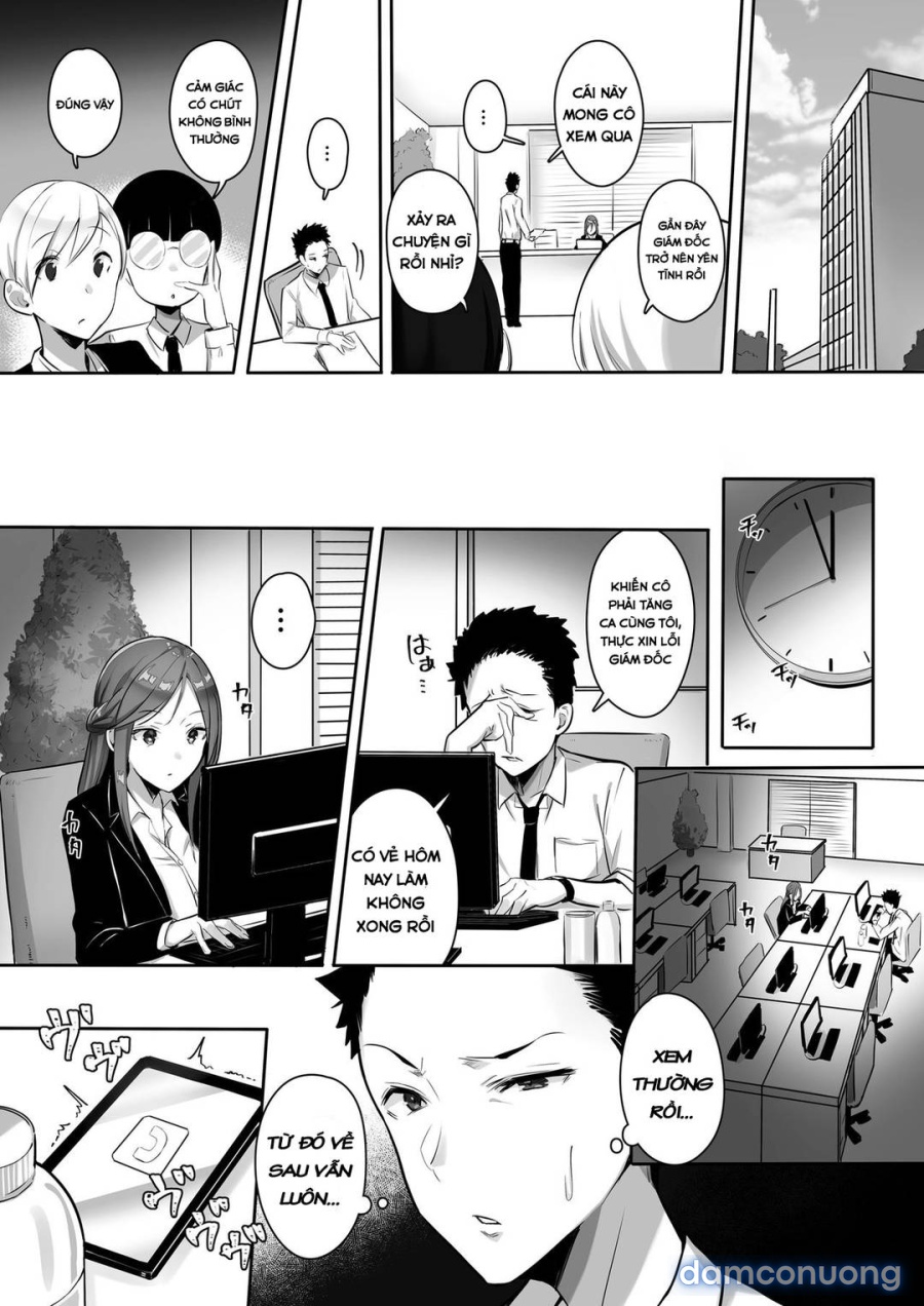 Kanojo ni wa Ienai… Kyonyuu Joushi to Hamemakuri SEX Zangyou 