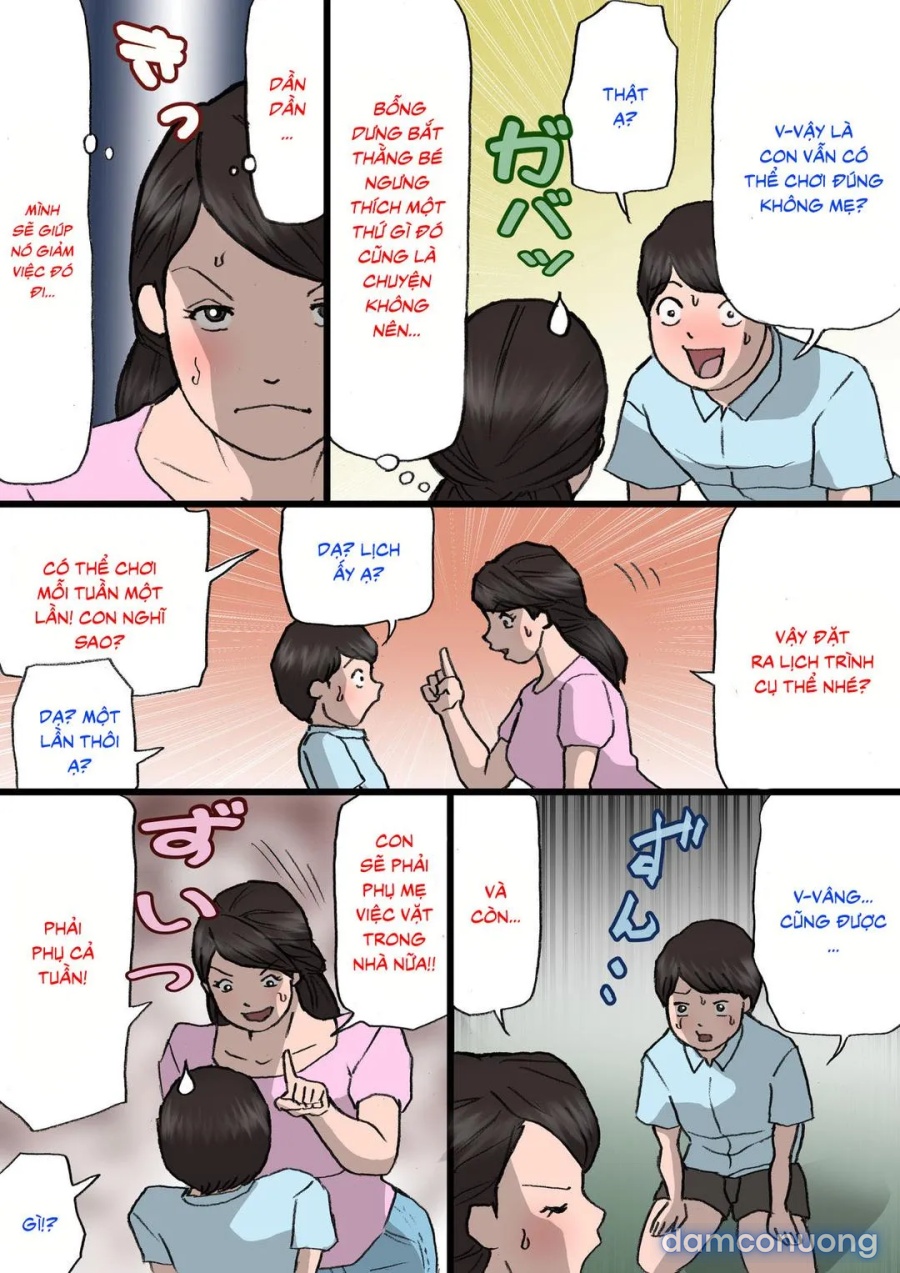Người mẹ không thể nổi giận với đứa con nghịch ngợm 