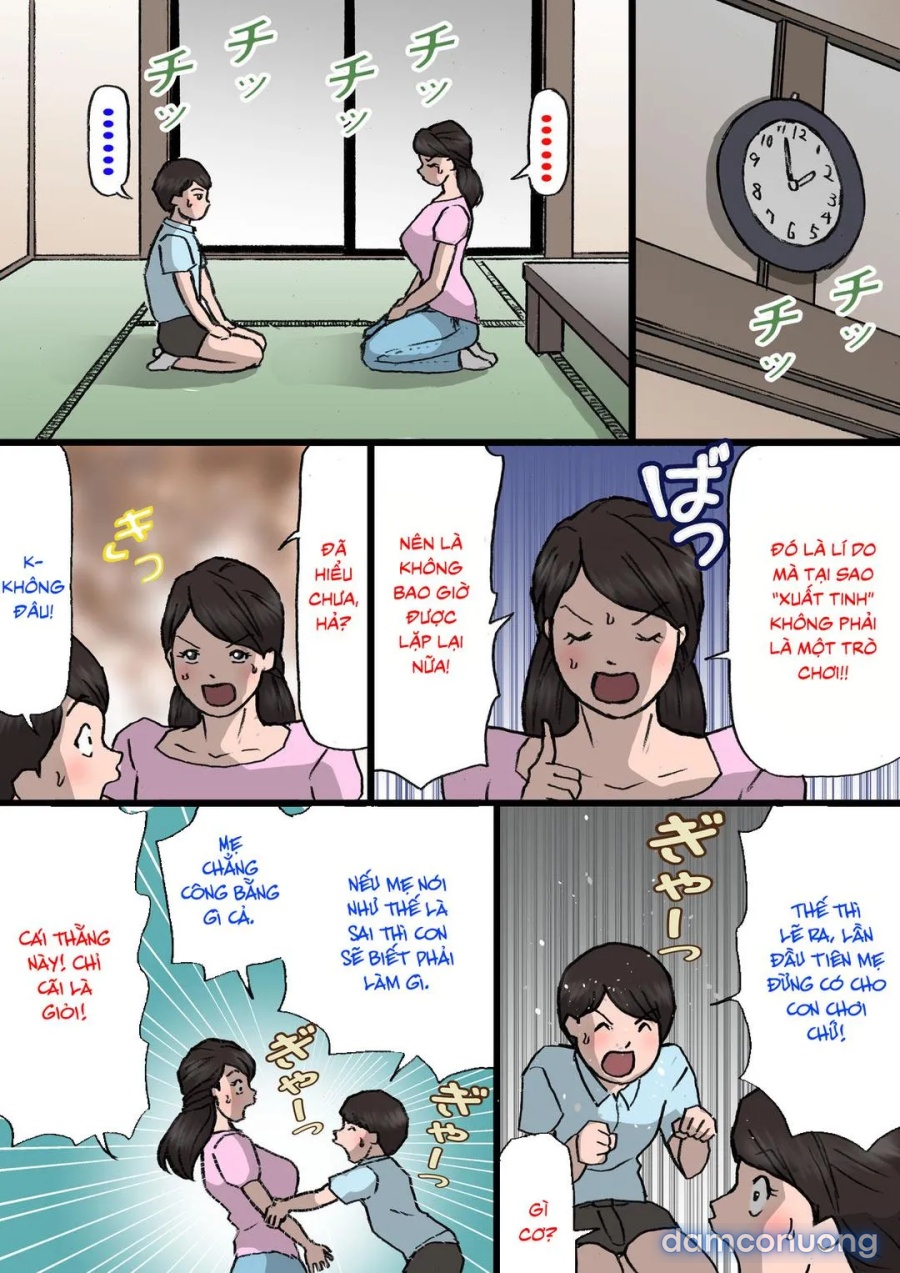 Người mẹ không thể nổi giận với đứa con nghịch ngợm 