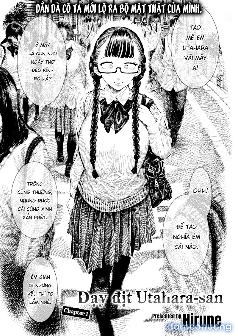 Dạy Địt Em Utahara-san 