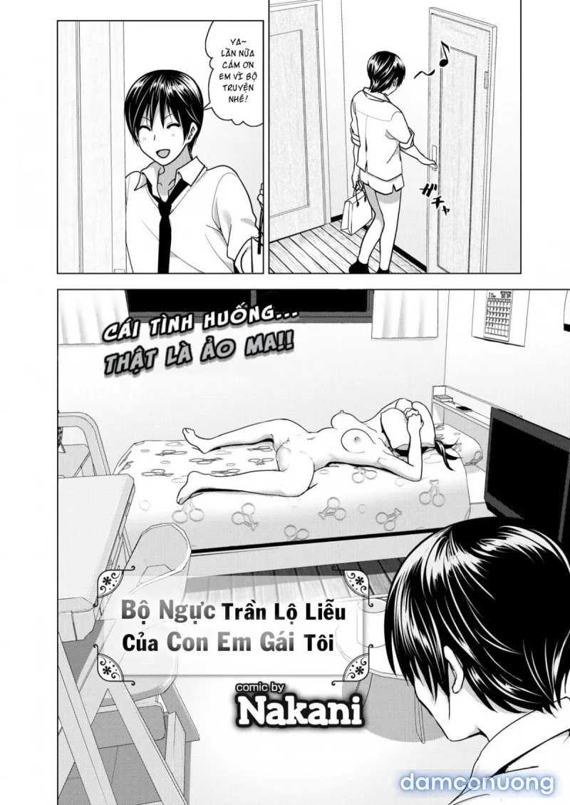 Thời điểm em gái tôi lộ vếu 