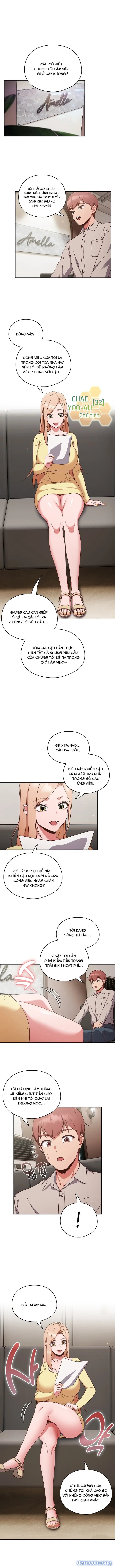 Công việc bán thời gian ngọt ngào. 