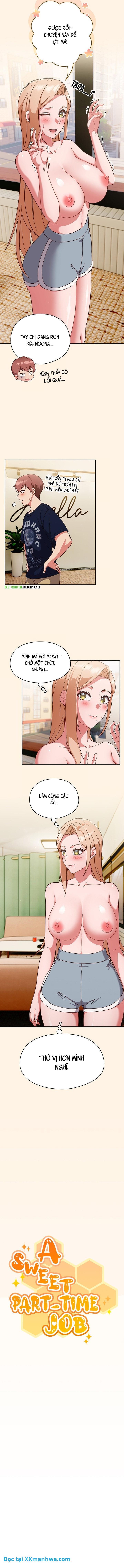 Công việc bán thời gian ngọt ngào. 