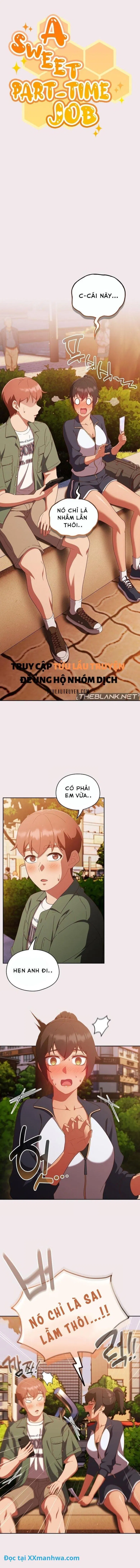 Công việc bán thời gian ngọt ngào. 