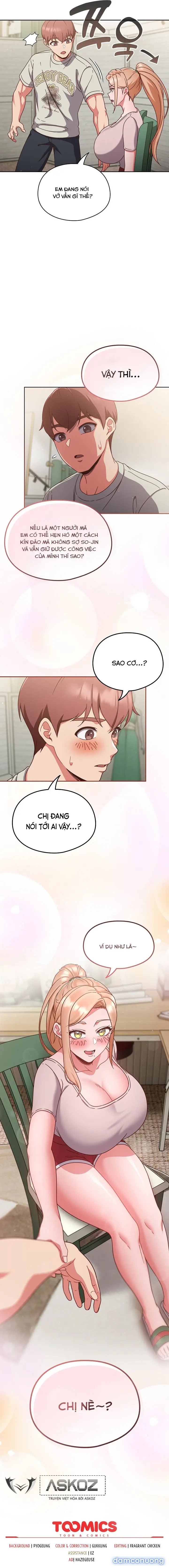 Công việc bán thời gian ngọt ngào. 