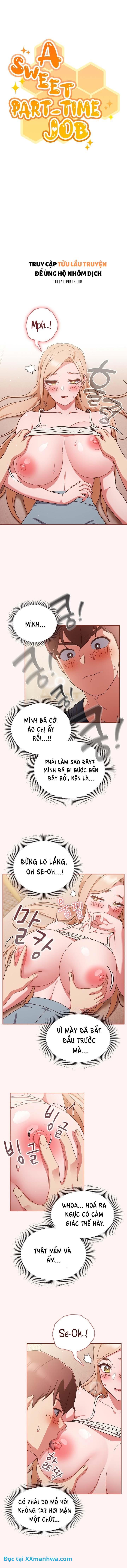 Công việc bán thời gian ngọt ngào. 
