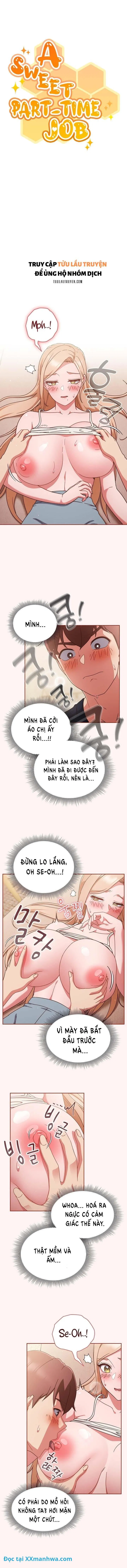 Công việc bán thời gian ngọt ngào. 