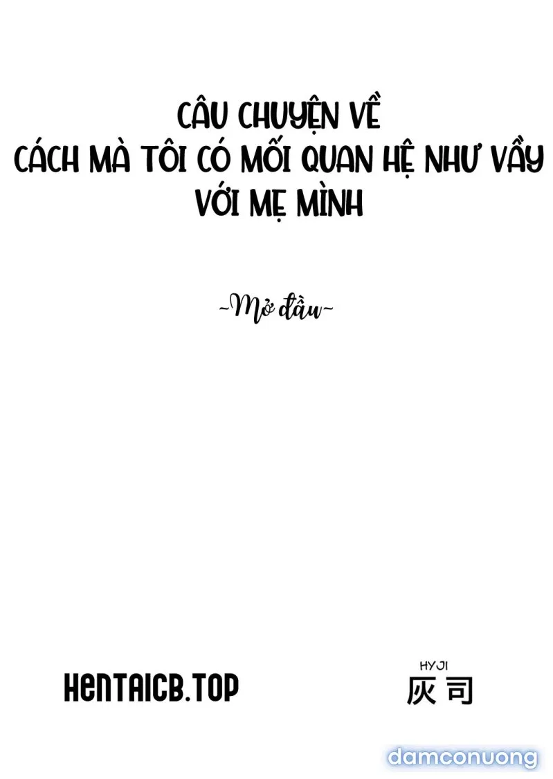 Cách mà tôi có mối quan hệ như vầy với mẹ mình 