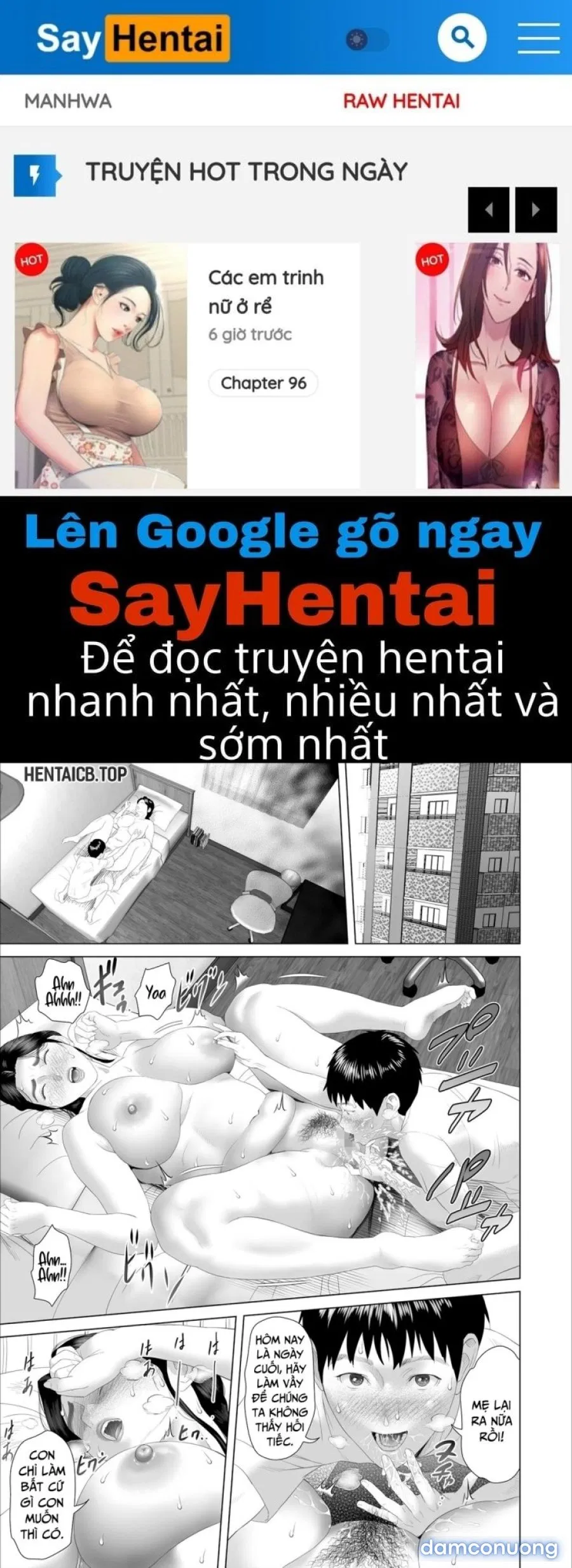 Cách mà tôi có mối quan hệ như vầy với mẹ mình 