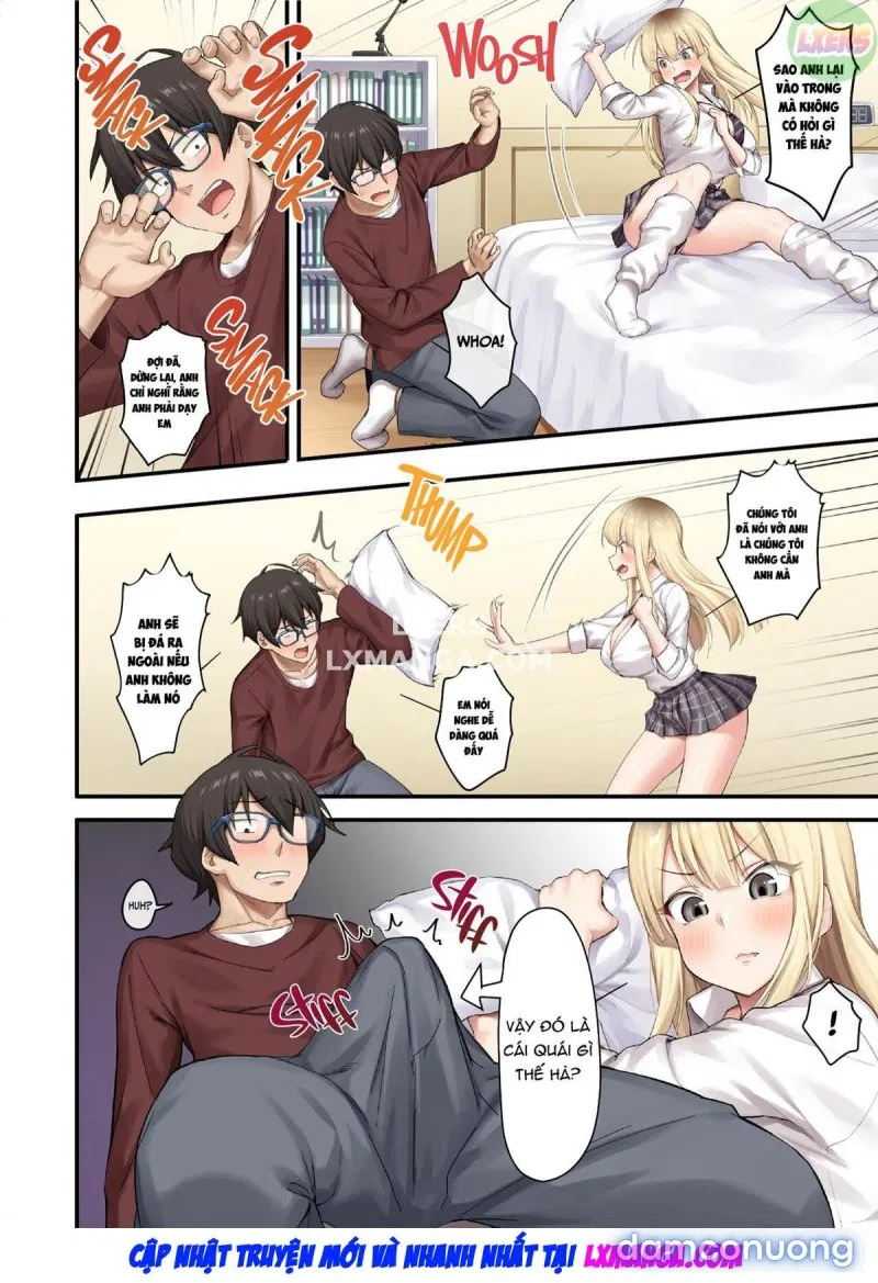 Bài học tại gia với mấy em gyaru quyến rũ 