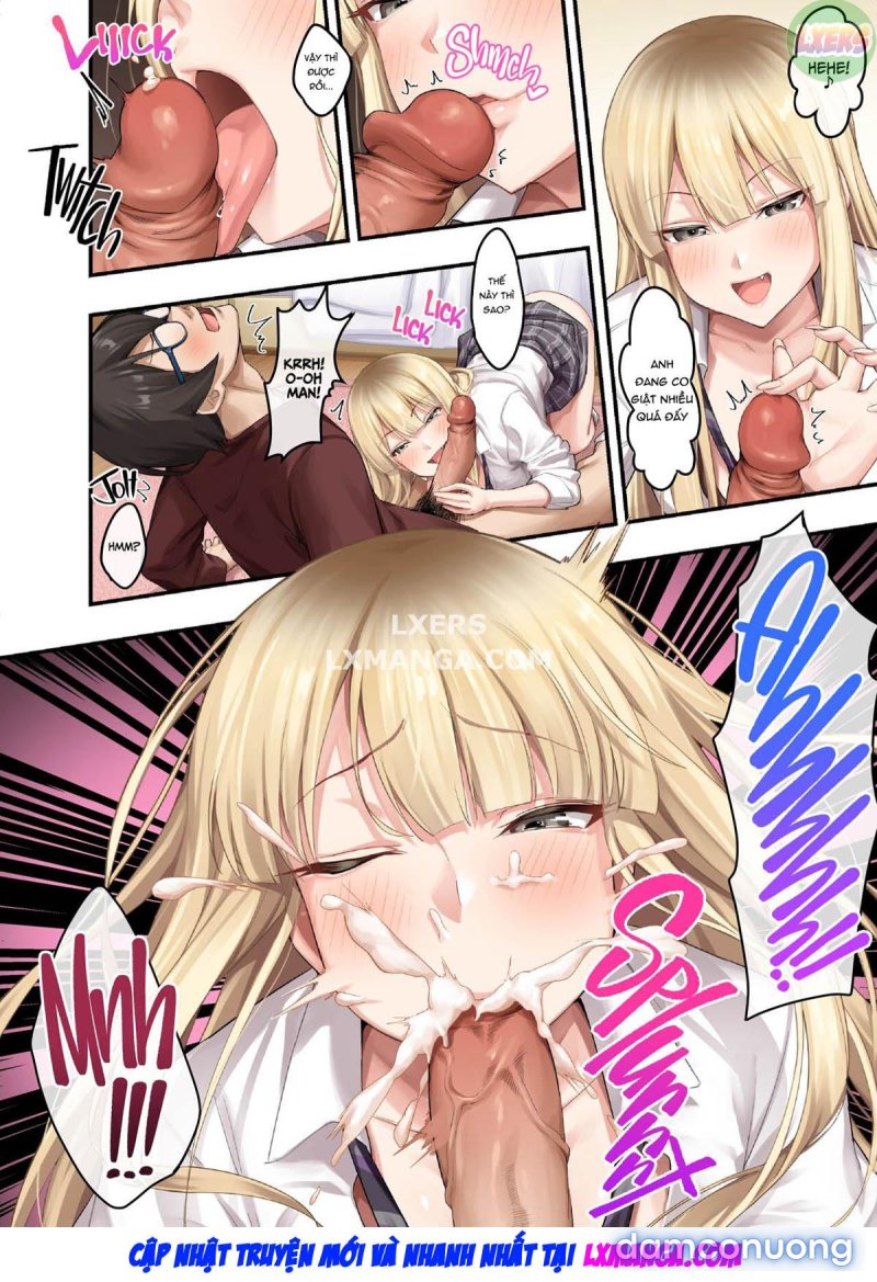 Bài học tại gia với mấy em gyaru quyến rũ 