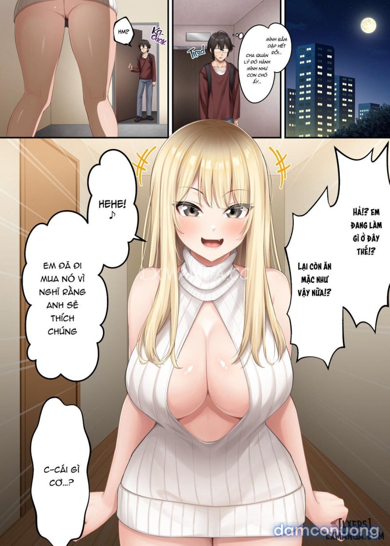 Bài học tại gia với mấy em gyaru quyến rũ 
