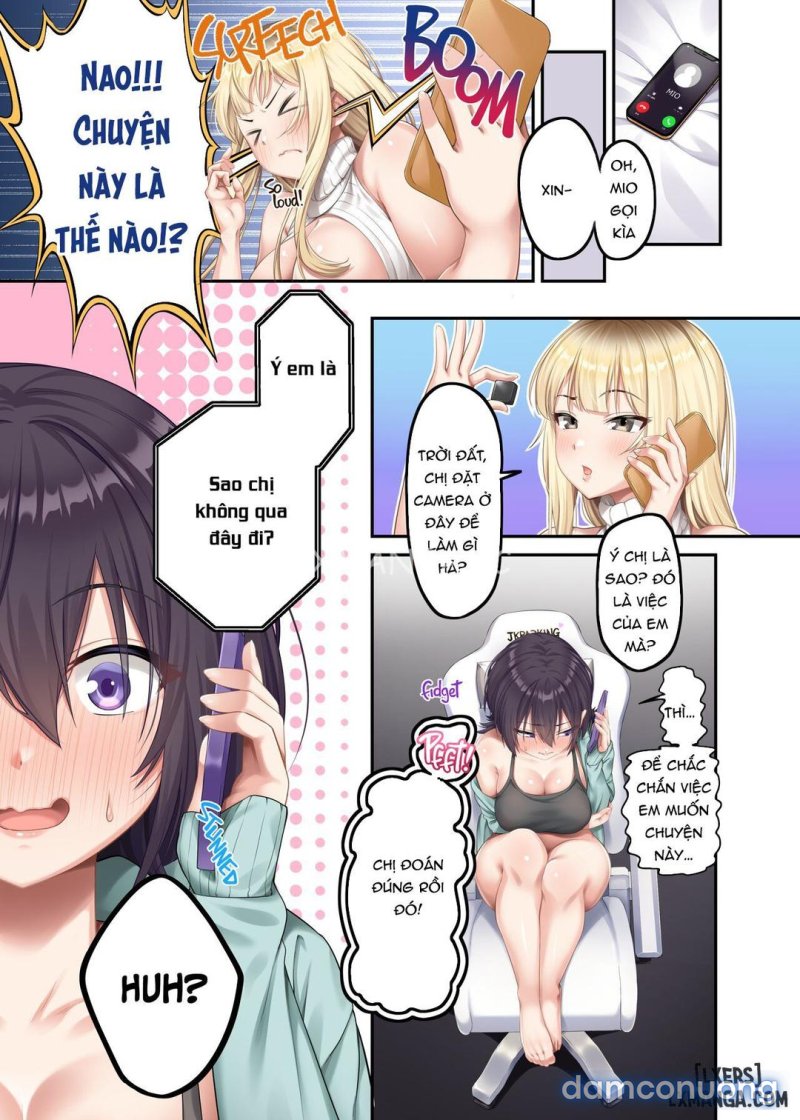 Bài học tại gia với mấy em gyaru quyến rũ 