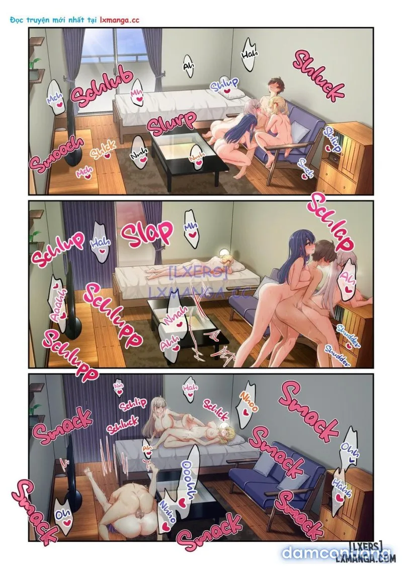 Giờ nhà cậu là nơi thử đồ của bọn tớ 