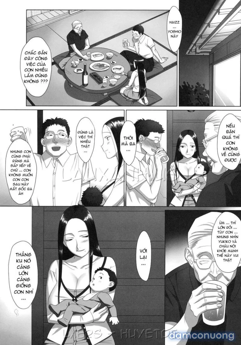 Con dâu về quê thăm cha chồng 