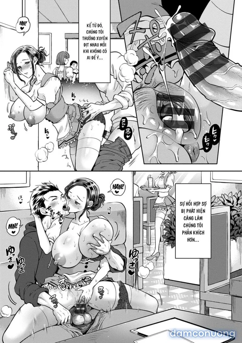 Người vợ làm bồi bàn 