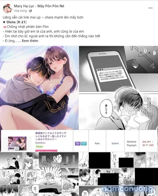 [18+] Ngủ Với Antifan 