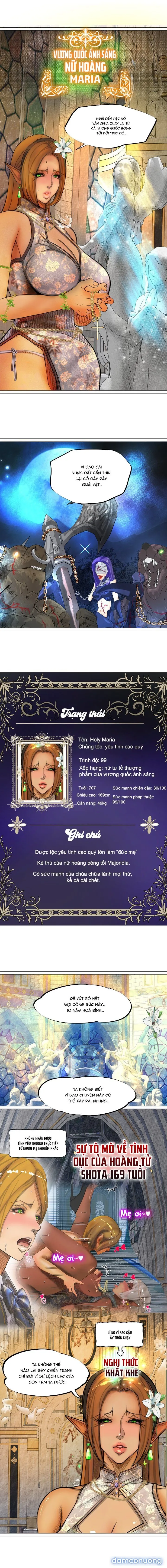 Nữ hoàng Dark Elf và bầy tôi Orc 