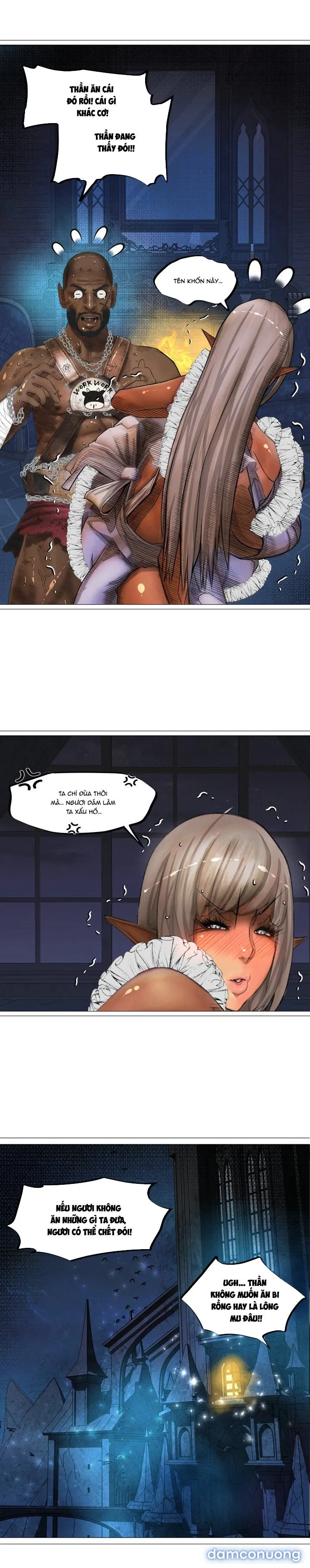 Nữ hoàng Dark Elf và bầy tôi Orc 