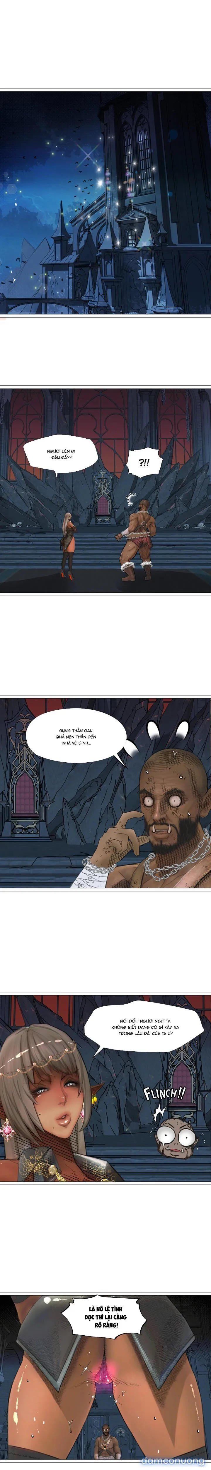 Nữ hoàng Dark Elf và bầy tôi Orc 