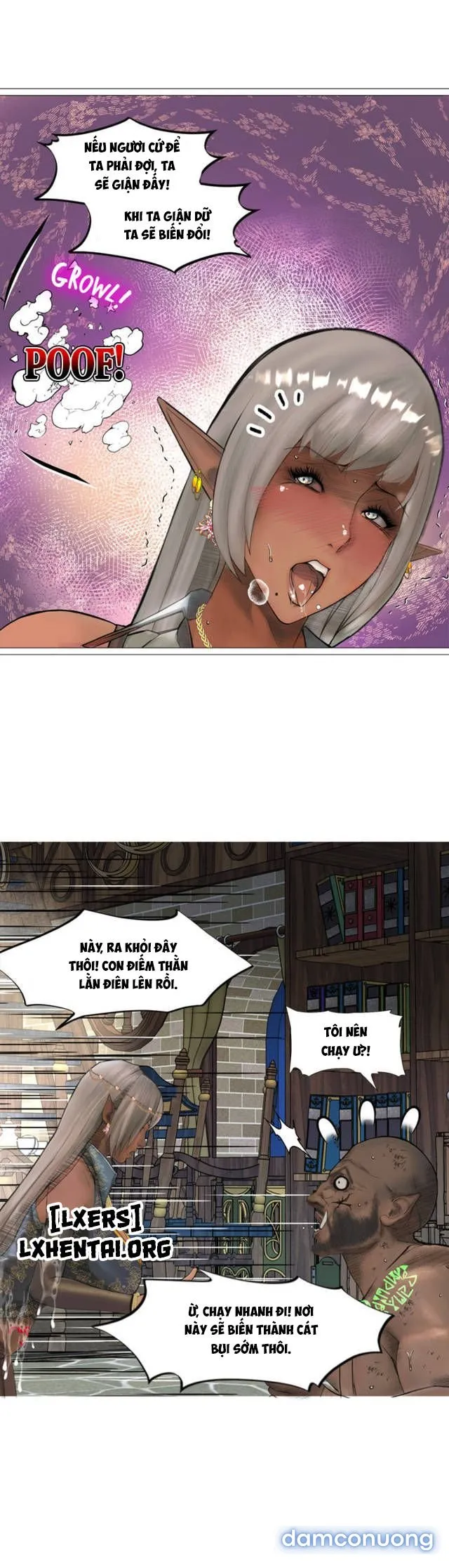 Nữ hoàng Dark Elf và bầy tôi Orc 