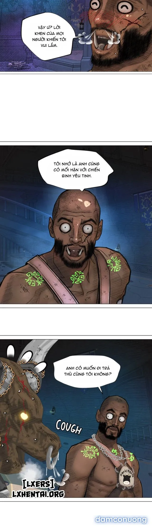 Nữ hoàng Dark Elf và bầy tôi Orc 