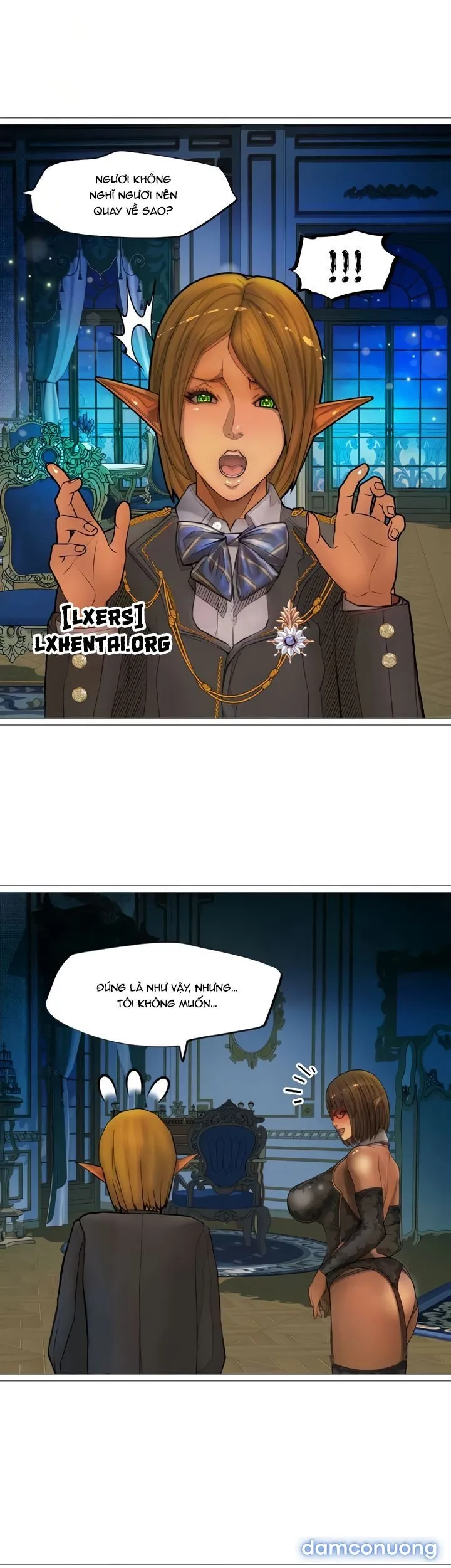 Nữ hoàng Dark Elf và bầy tôi Orc 