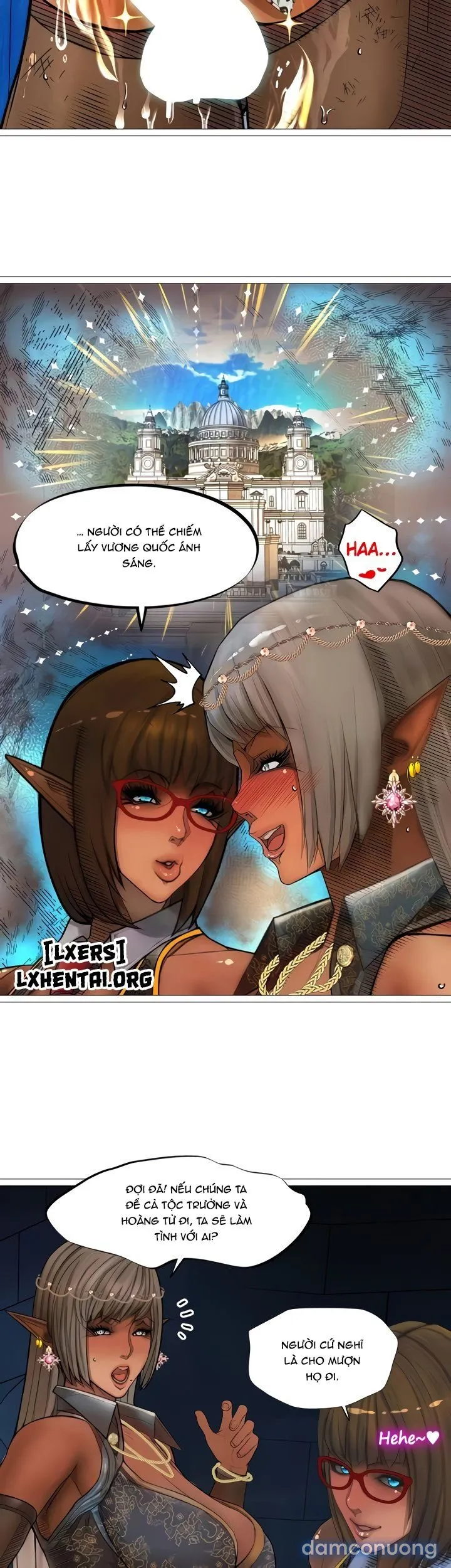 Nữ hoàng Dark Elf và bầy tôi Orc 