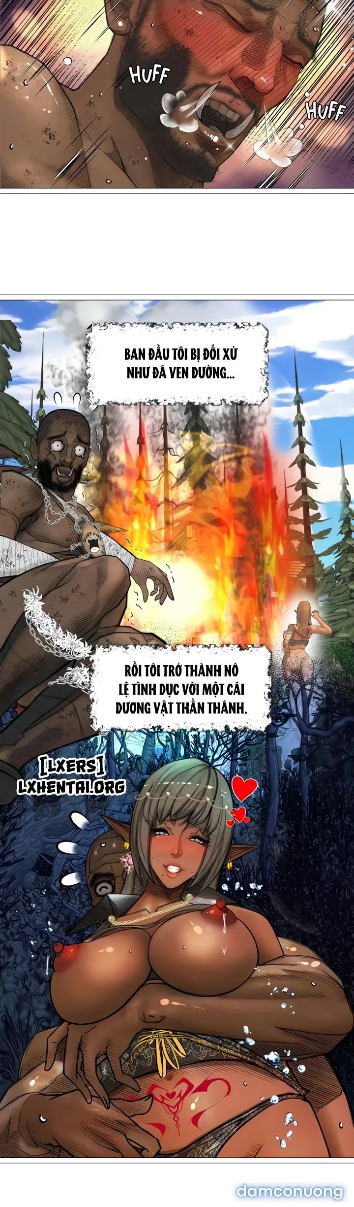 Nữ hoàng Dark Elf và bầy tôi Orc 