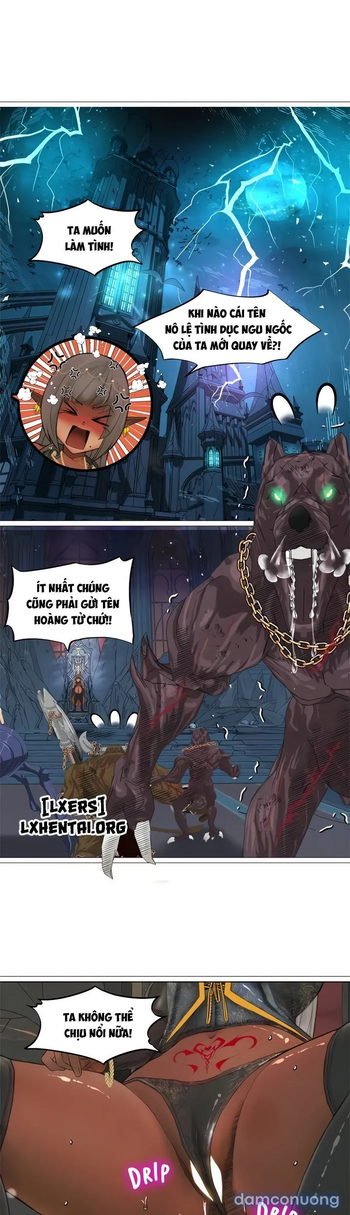 Nữ hoàng Dark Elf và bầy tôi Orc 