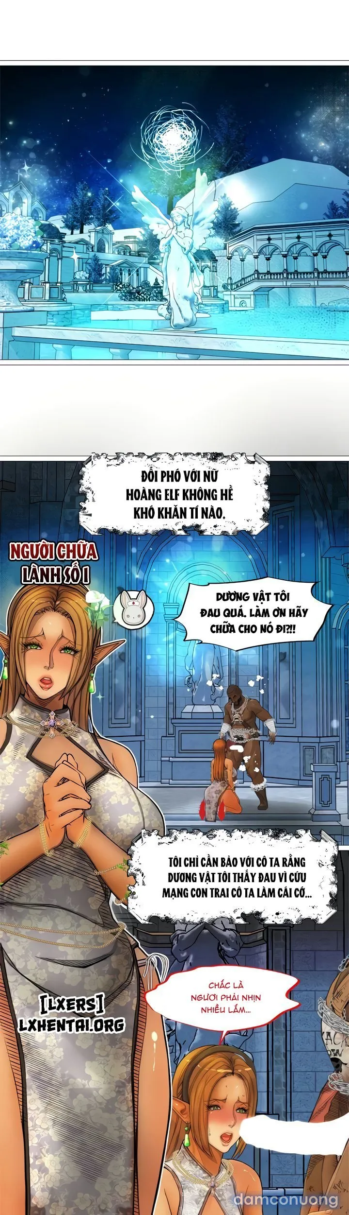 Nữ hoàng Dark Elf và bầy tôi Orc 