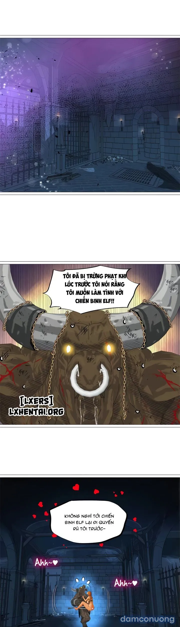 Nữ hoàng Dark Elf và bầy tôi Orc 