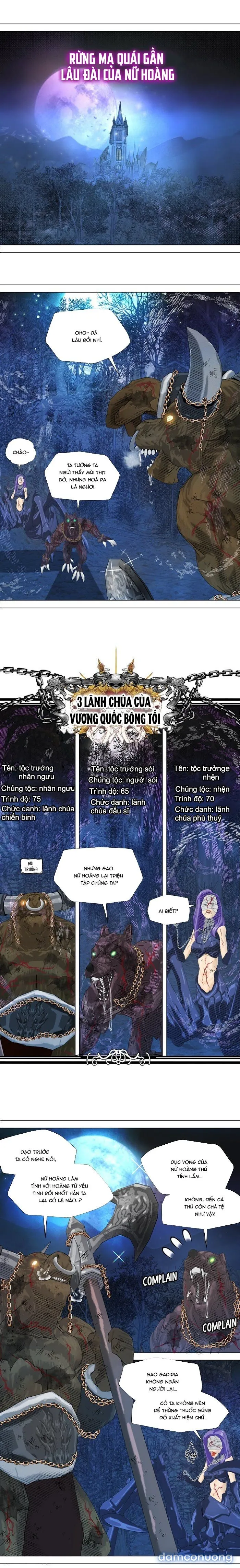 Nữ hoàng Dark Elf và bầy tôi Orc 