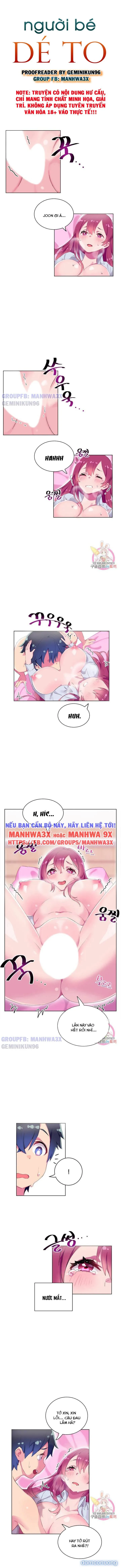 Người bé dé to 