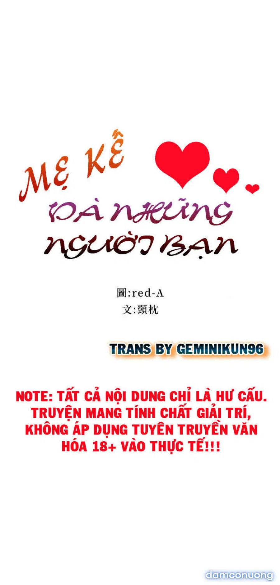 Bạn Của Mẹ Kế 