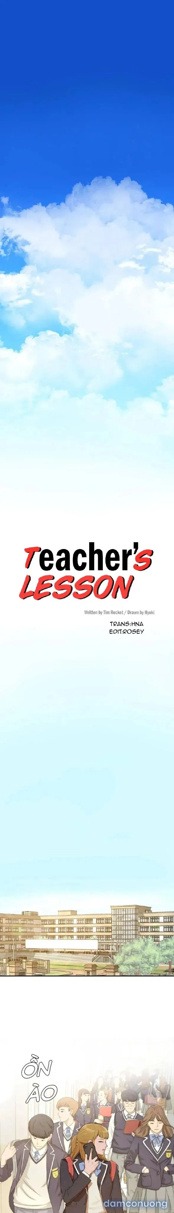 Teacher Lesson – Manhwa 18+ 
