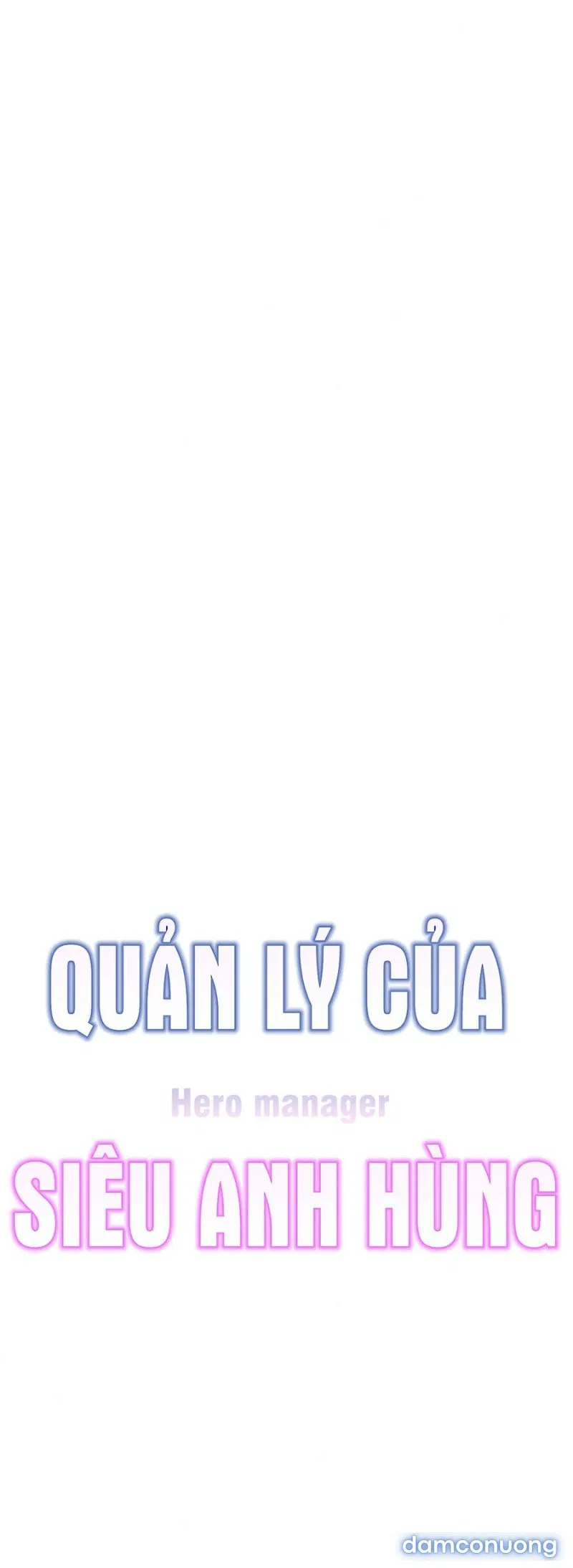 Quản Lý Của Siêu Anh Hùng 