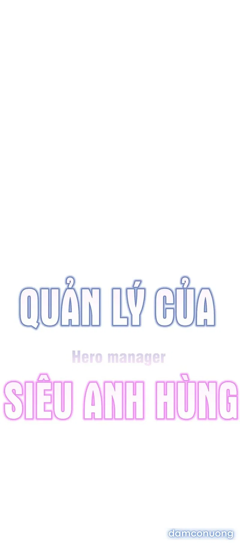 Quản Lý Của Siêu Anh Hùng 