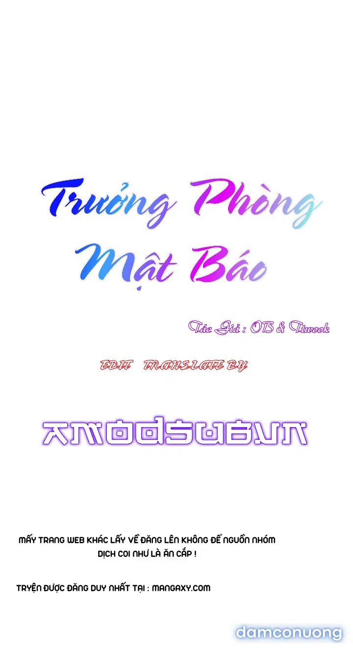 Trưởng Phòng Mật Báo 