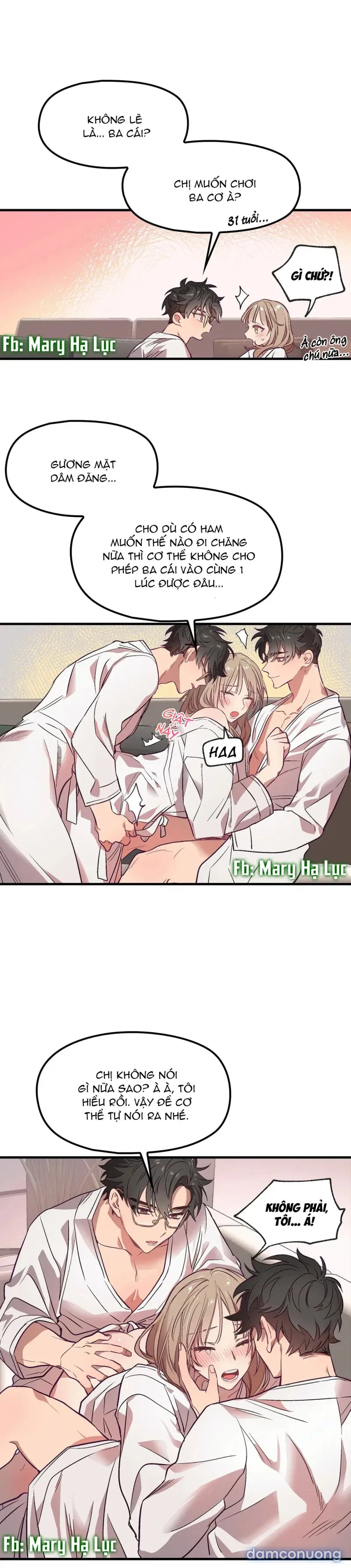 Cô Em Xinh Đẹp Và Ba Chàng Trai May Mắn 