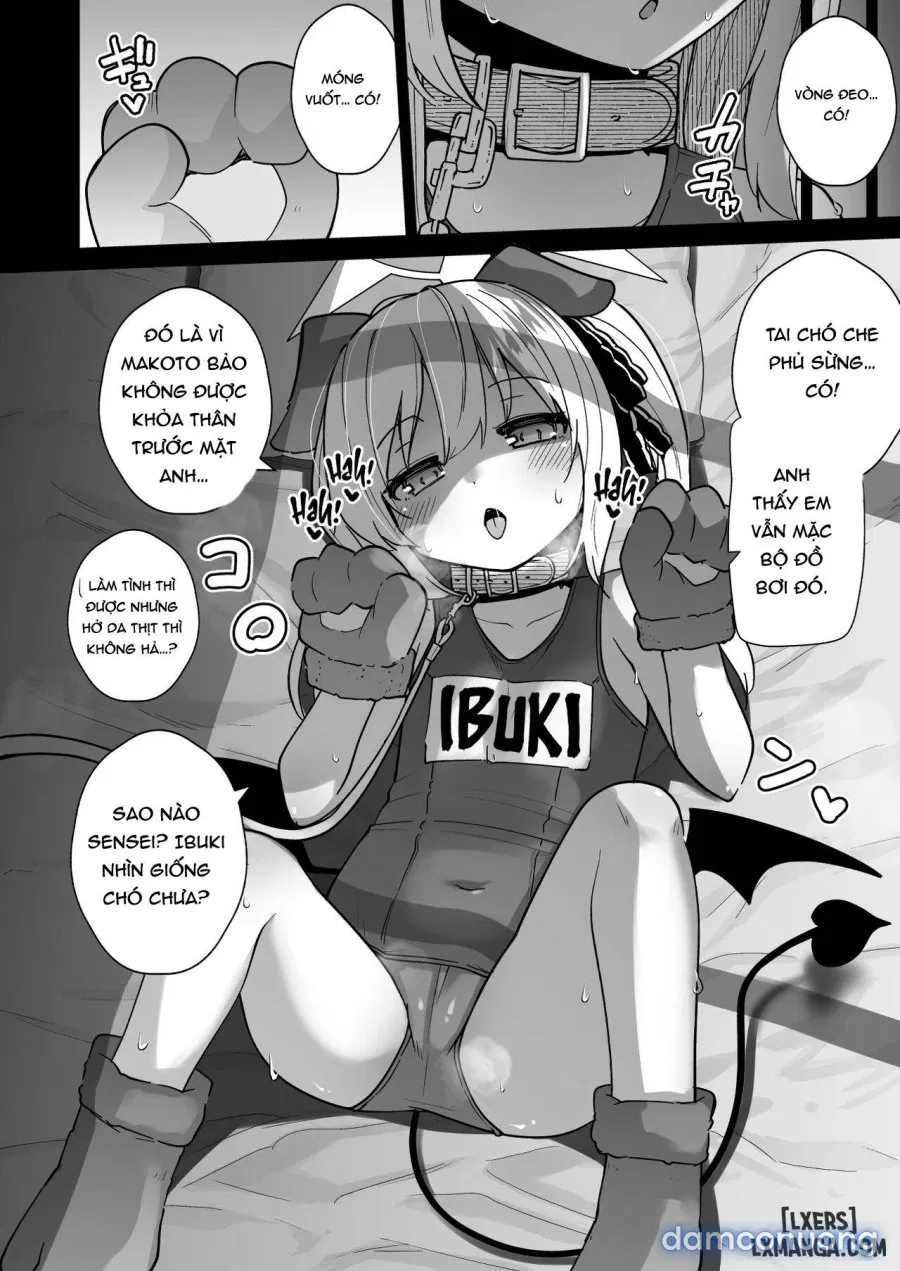 Sensei! Bạn có muốn chơi giả vờ nuôi chó với Ibuki không? 