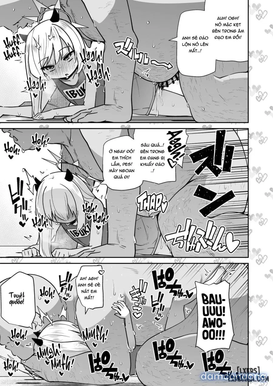 Sensei! Bạn có muốn chơi giả vờ nuôi chó với Ibuki không? 