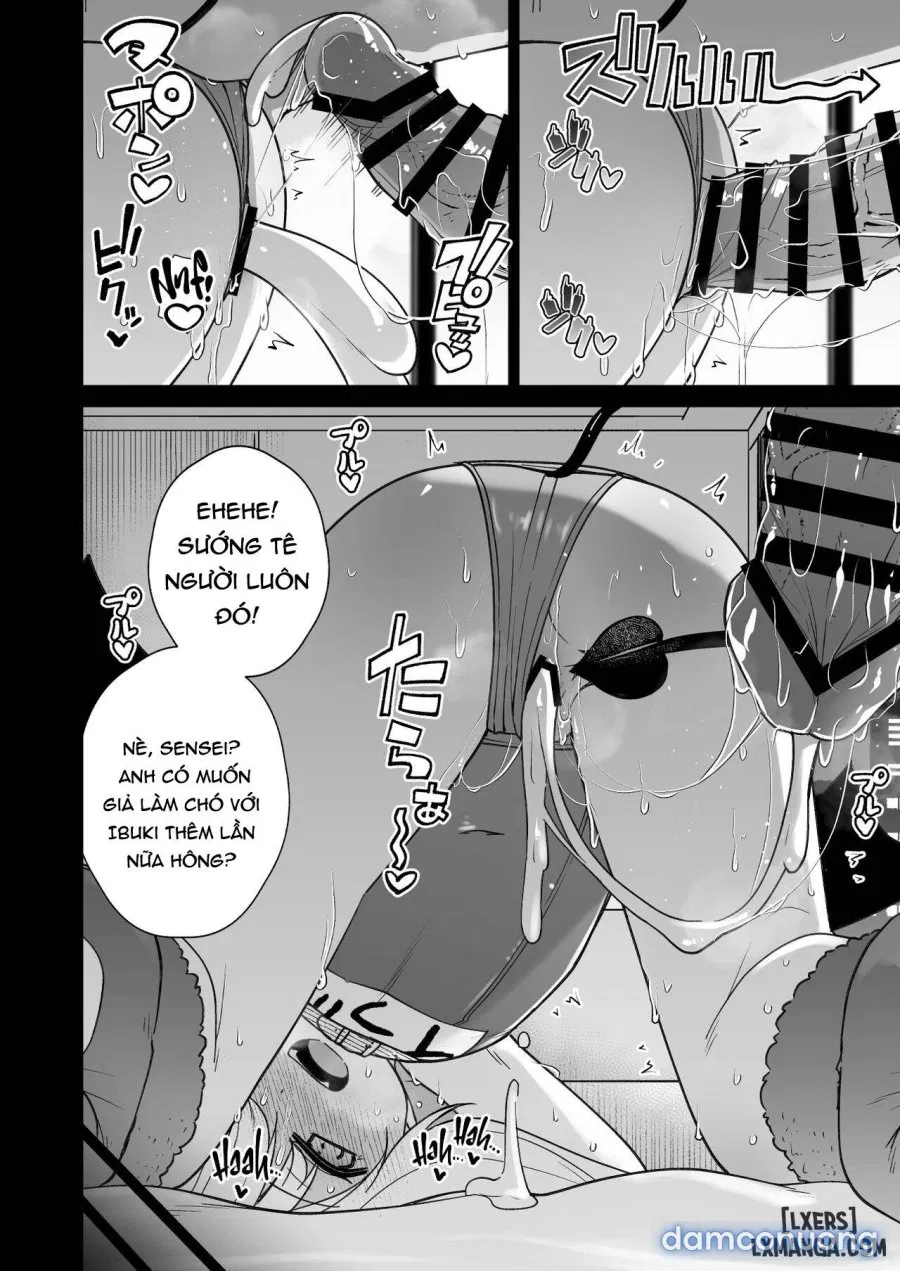 Sensei! Bạn có muốn chơi giả vờ nuôi chó với Ibuki không? 