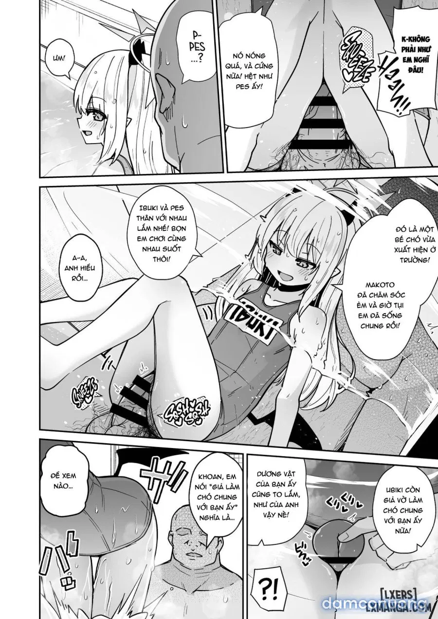 Sensei! Bạn có muốn chơi giả vờ nuôi chó với Ibuki không? 