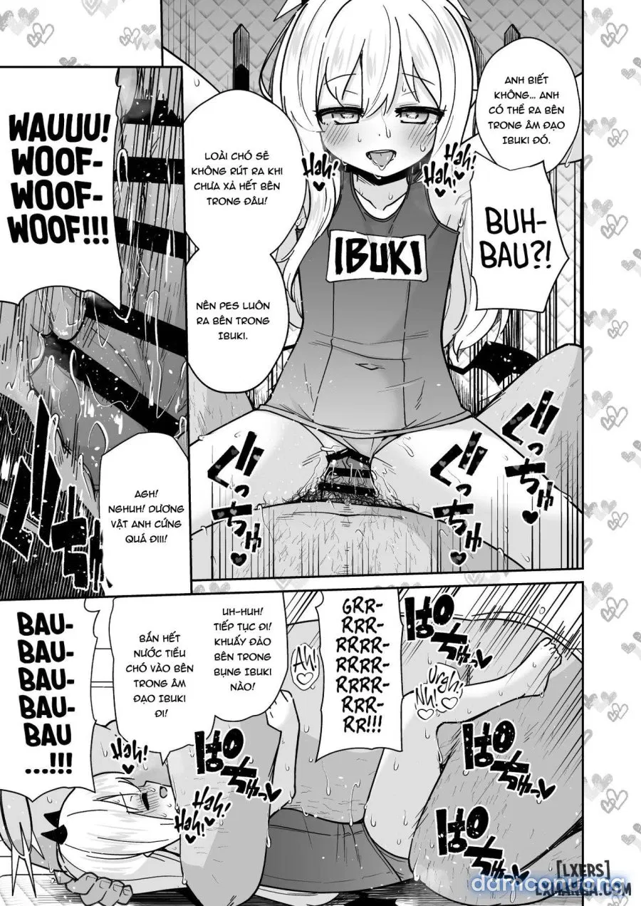 Sensei! Bạn có muốn chơi giả vờ nuôi chó với Ibuki không? 